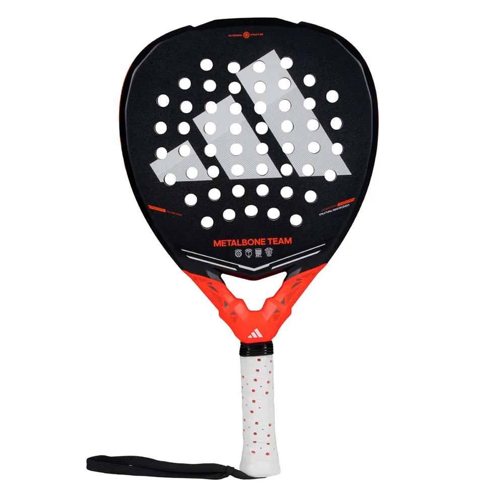 Adidas metalbone team 2026 padel racket 100% Fiberglass Black/Red