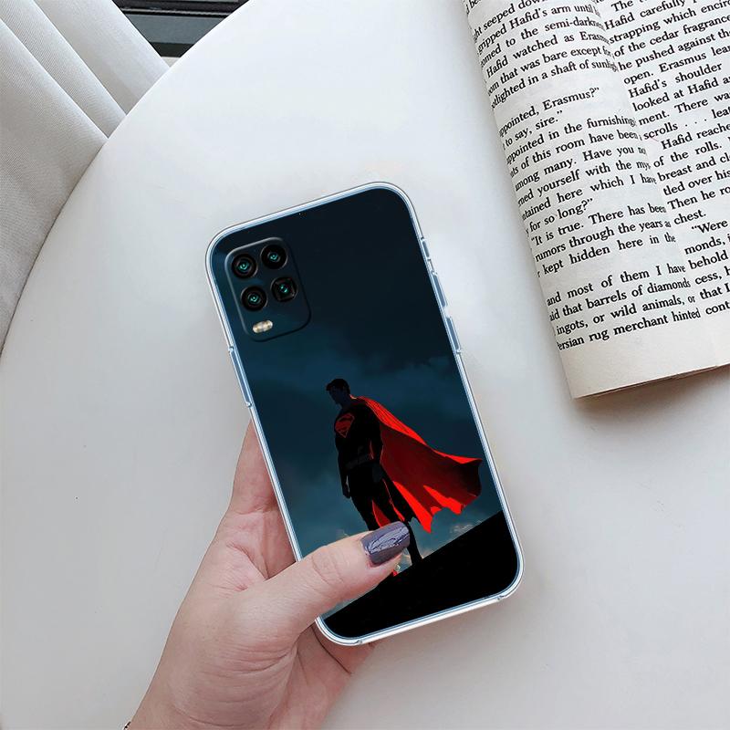 Superman Transparent Phone Case for Motorola Moto Edge 20 30 40 50 S30 Fusion Ultra Pro Neo Lite + G200 G23