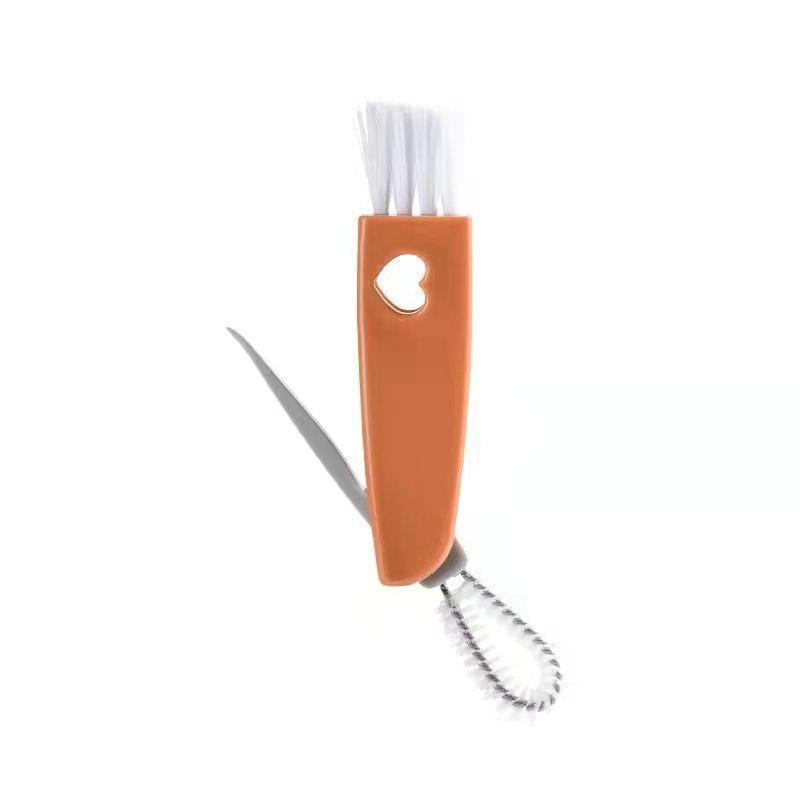 Three-in-One Multi-Function Thermos and Bottle Cleaning Brush Set