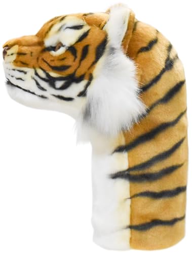 Hansa Plush Tiger Headcover, Yellow, for HANSA Drivers (460cc Compatible), BH8108