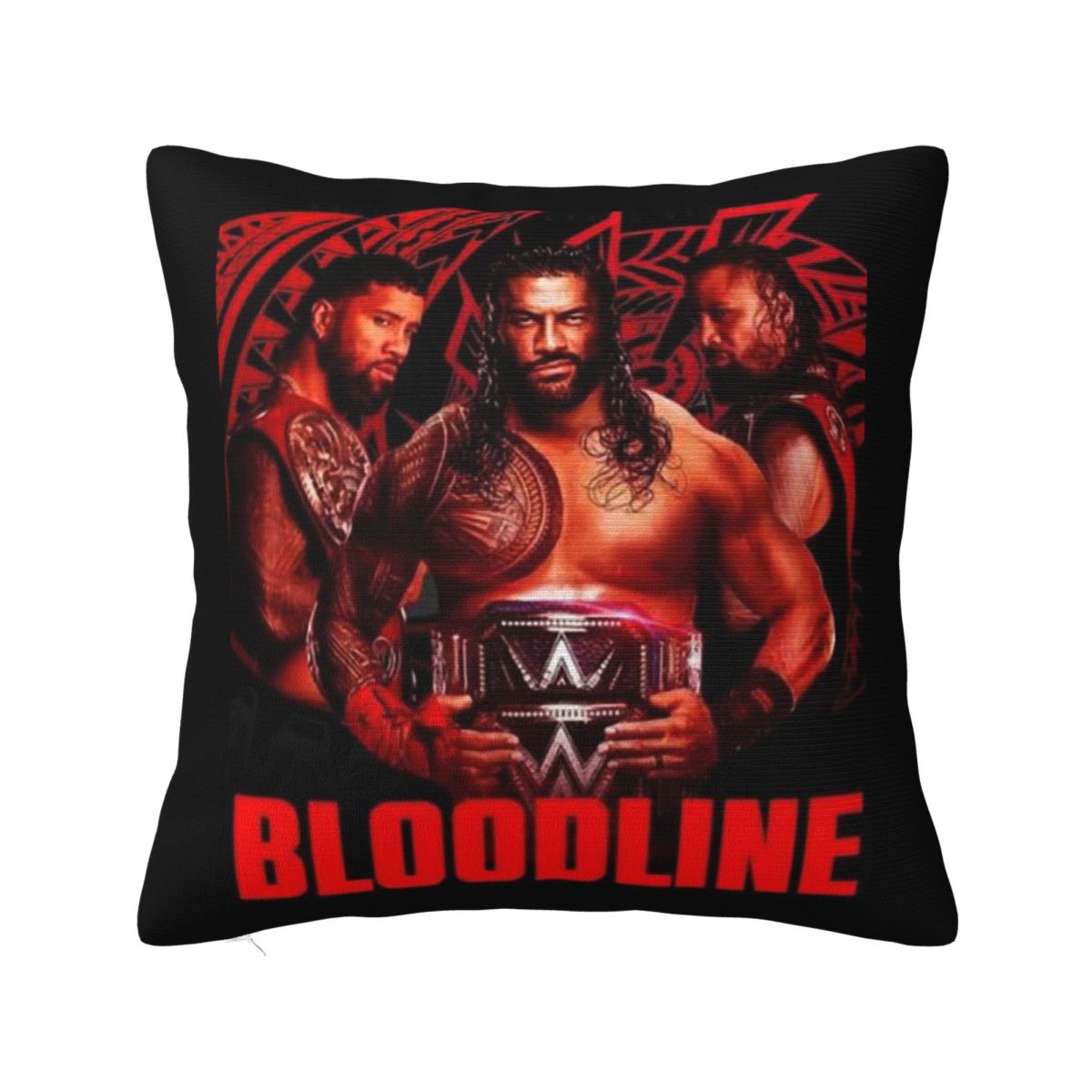

Wrestler Roman Reigns Wrestling Square Pillowcase Cushion Cover Pillow Case Throw Pillow Cover for Home Bedroom Car 12x12Inch