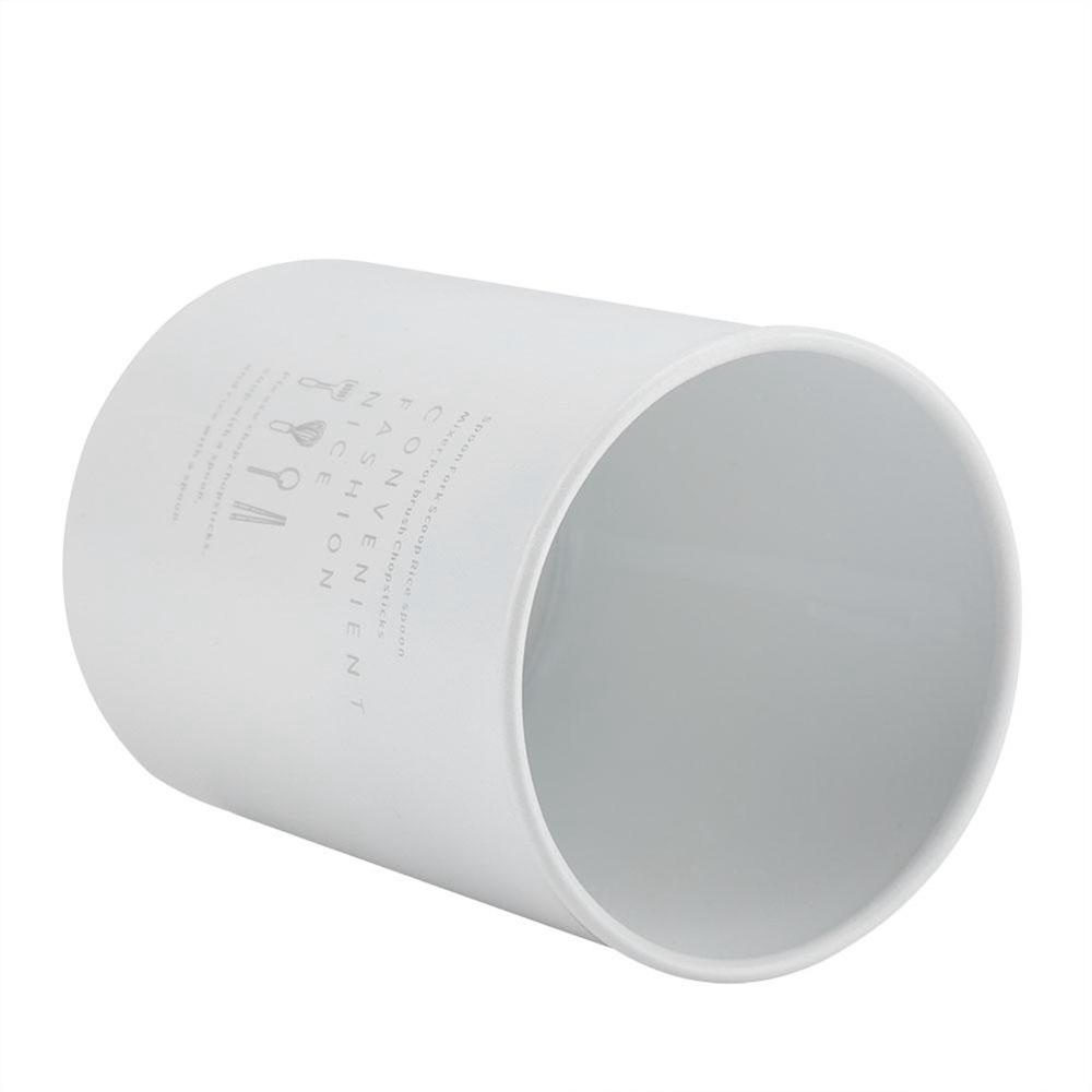 Ocelový držák na sušení nádobí, Kbelík na nádobí, Odkapávač na příbory, Úložný prostor na vidličky, Tubus na hůlky