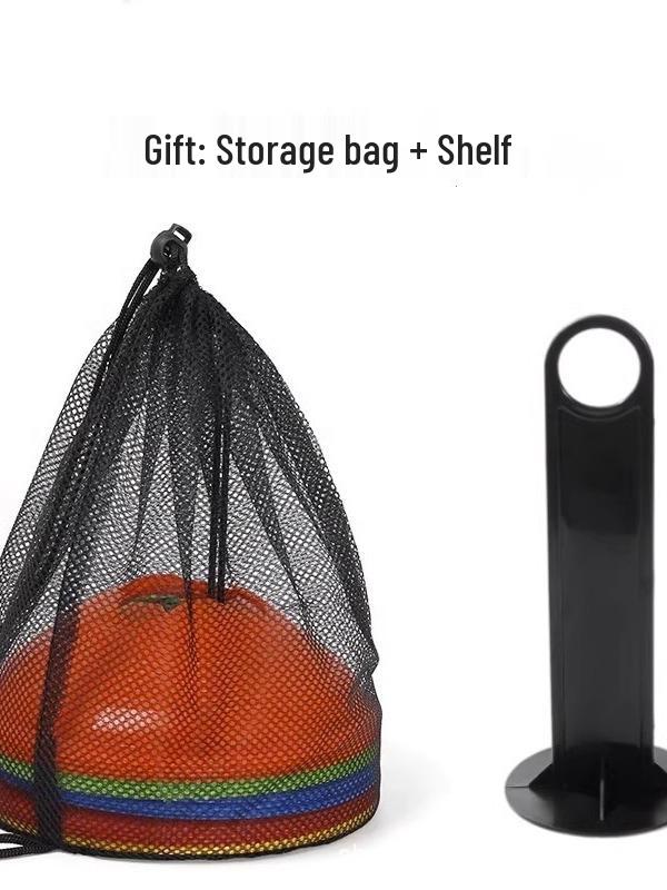 Thickened Football Training Marker Cones with Round Holes