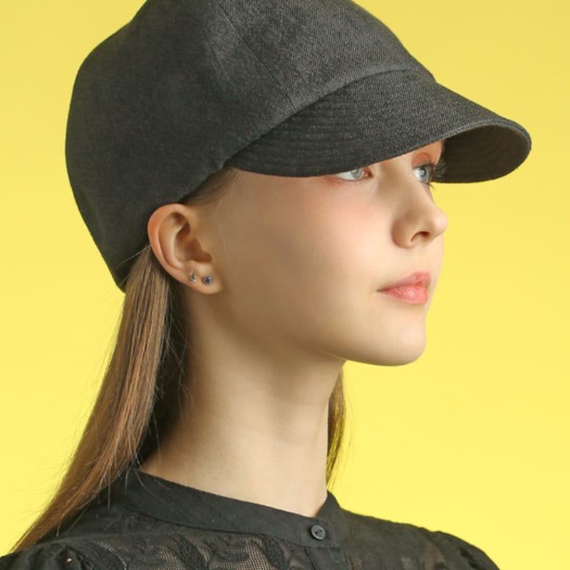 

Моя красивая черная кепка из 4 панелей FREE (58)