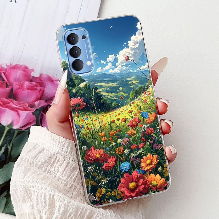 For Xiaomi Redmi 7A Case Popular Flower Marble Soft Slim Funda Protective Cover For Xiaomi Redmi Note 7 Pro Note7 Redmi 7 Bumper