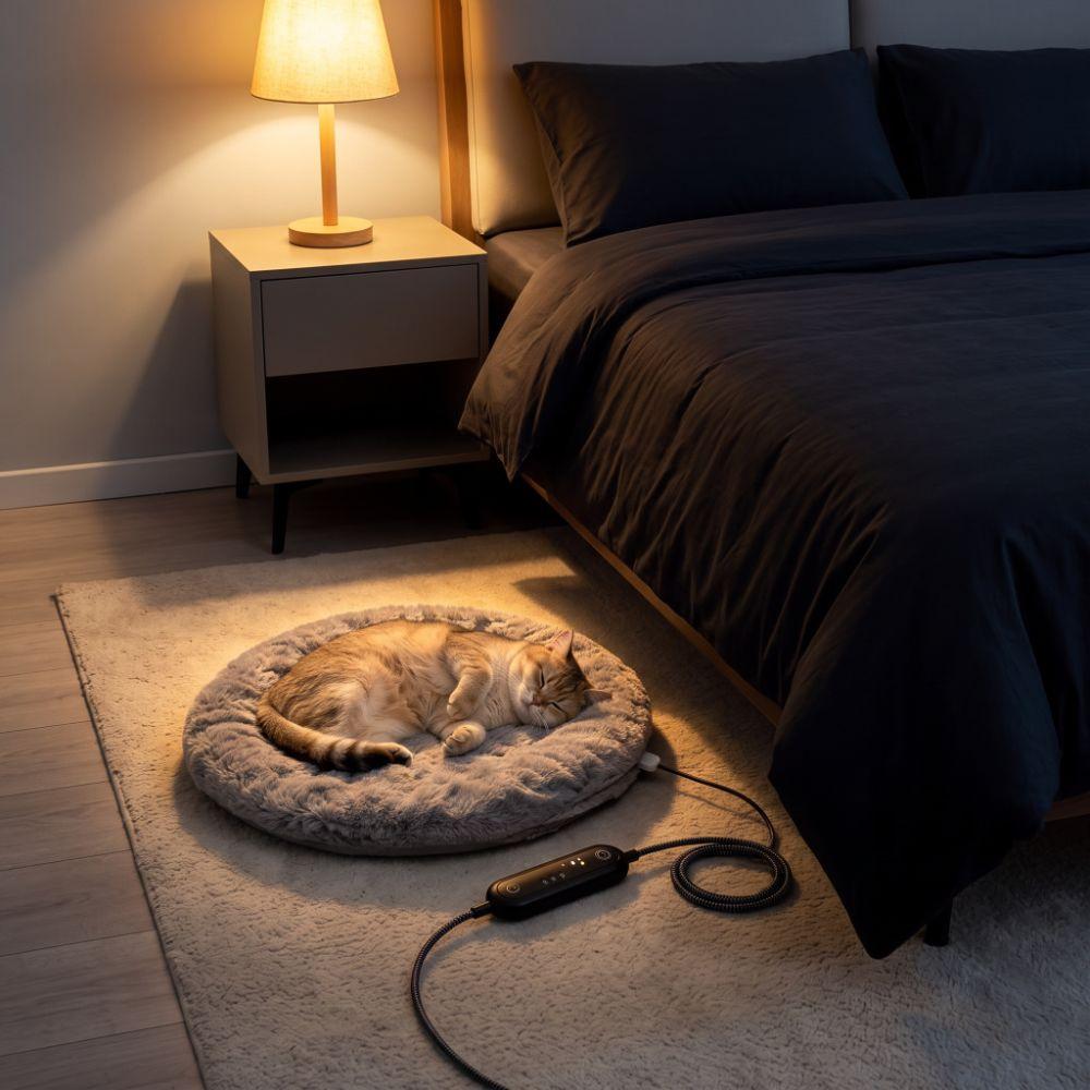 Weiche Warme Katzen Heizmatte Verdickte Hunde Elektrische Matratze Bequeme Haustier Wärmematte Schlafbett