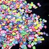 Christmas Polymer Clay Fruit Slices for DIY Nail Art and Crafts.
