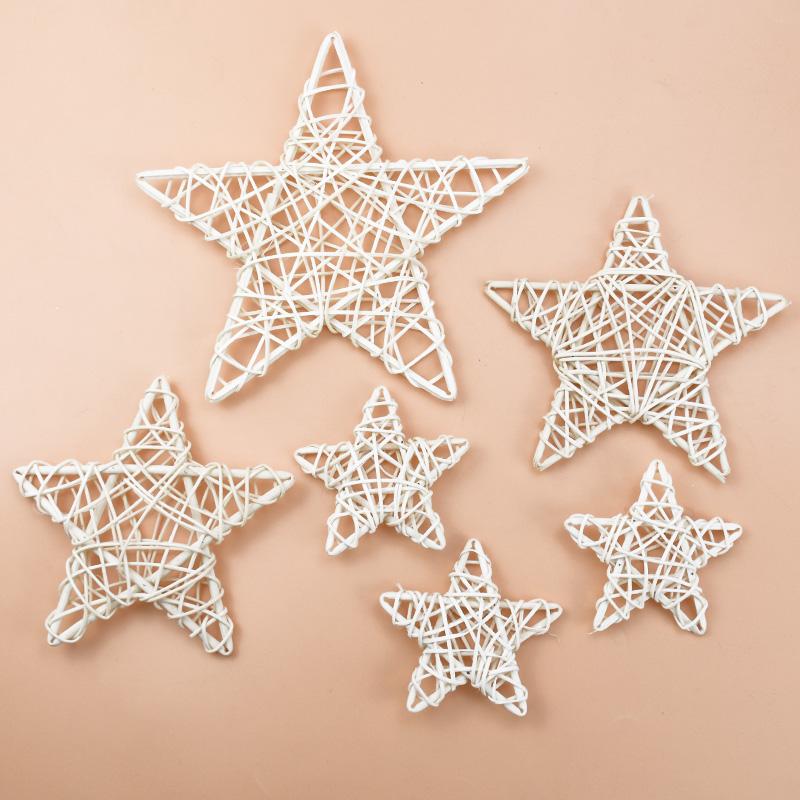 10/15/20CM Tree Root Vine Festival Star Wreath Christmas Home Decoration Accessories Wedding Background Diy Artificial Plants