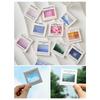 Translucent Landscape Film Bookmark Aesthetic Book Page Reading Accessories Diy Decorative Card Pendant Keychain