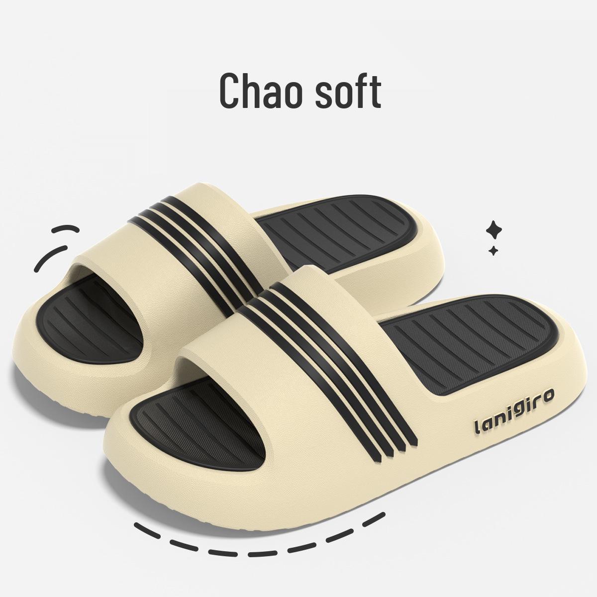 Men s 2026 EVA Slippers: Outdoor Non-Slip, Thick Sole Bathroom Sandals 40-41
