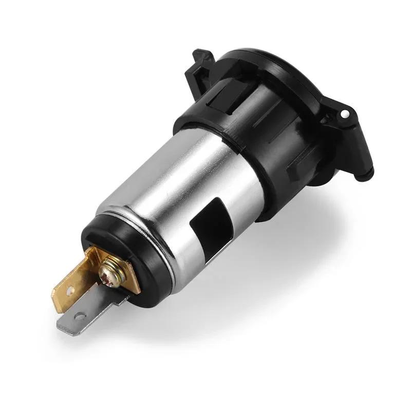 Auto 12V Cigarette Lighter Socket Power Plug Outlet Parts Replacement Parts Security for Car Truck Cigarette Lighter Splitter