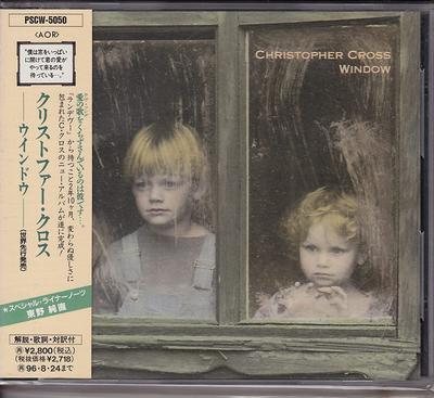 CD CHRISTOPHER CROSS  Window PSCW5050PROMO Ariola 1994 Japan ObiPop Used
