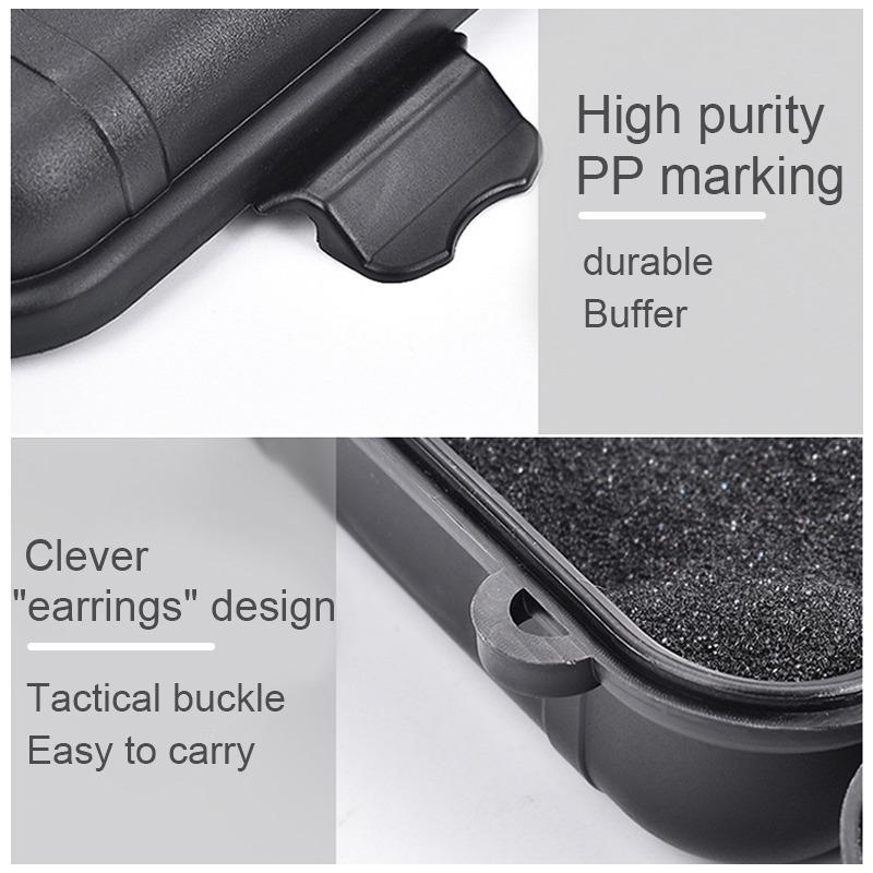 Outdoor Plastic Waterproof Sealed Survival Box Container Camping Outdoor Travel Storage Box