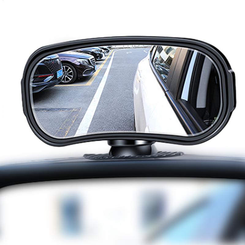 360 Degree Adjustable Wide Angle Side Rear Mirror Blind Spots Convex Mirrors For Car Reverse Parking Auxiliary Rear View Mirror
