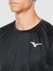 Mizuno Volleyball Basic Practice Long Size M Shirt, Sleeve, V2MA2533, Black,