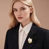 611Pcs Diamond Plant Animal Brooch Universal Alloy Brooch High-End Versatile Clothing Backpack Scarf Accessories Brooches