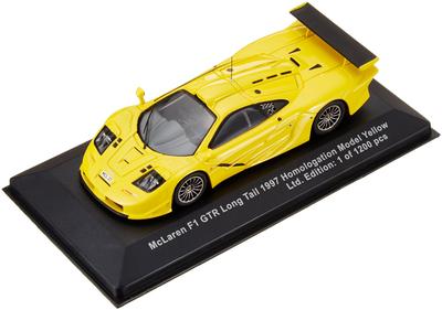 Beltempo McLaren F1 GTR Омологація 1997 Жовтий Готовий продукт 1/43