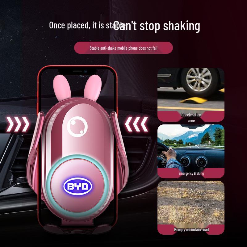Kompatybilny uchwyt samochodowy dla modeli BYD: S6, S7, Song Pro/Max/Plus, Tang DM, Han EV, Yuan, Qin