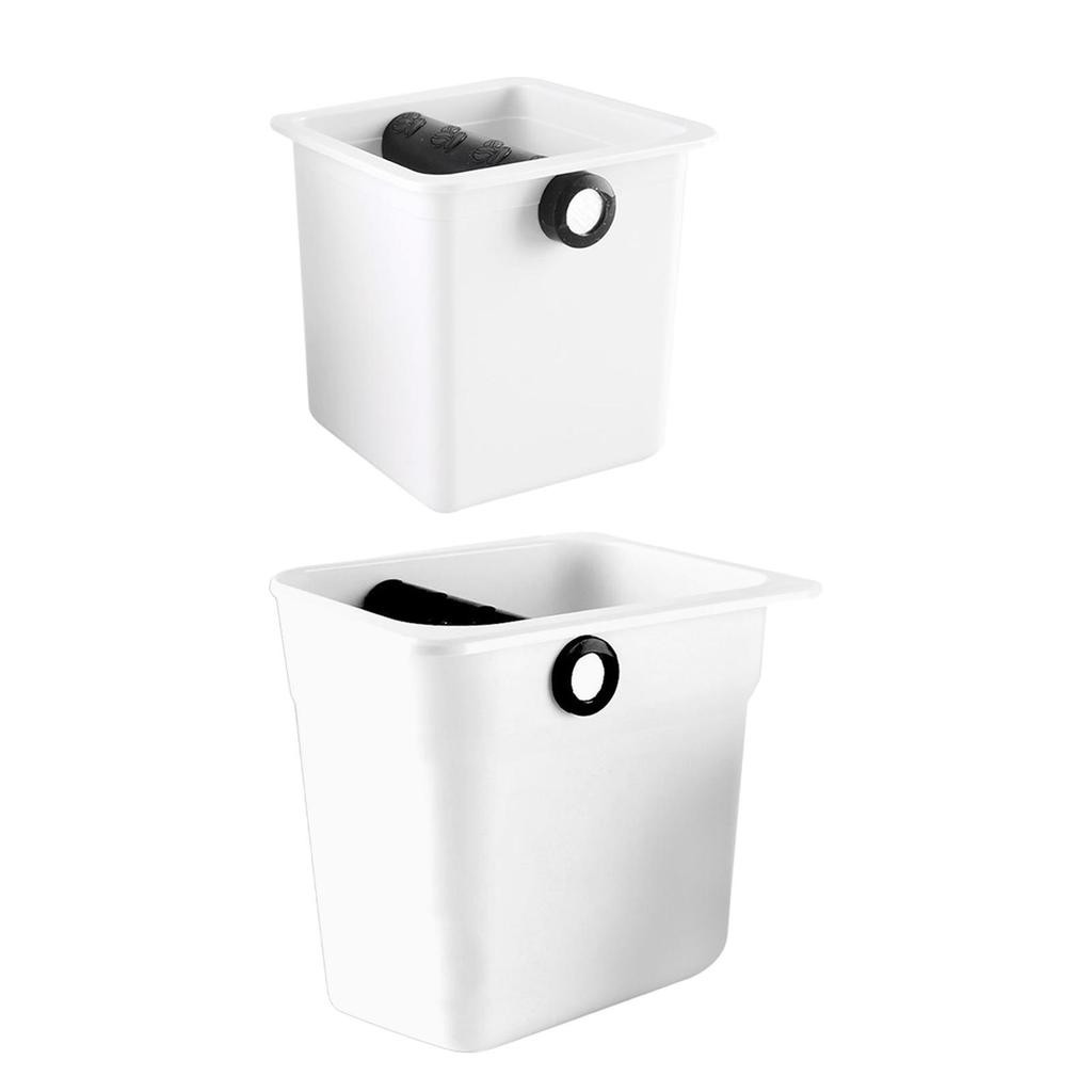 Espresso White Dump Bin for Coffee House - S