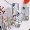 Retro Flower Bud Phone Case for Iphone 16 11 12 13 14 Pro Max 15 Plus Meticulous Plant for Iphone X XS XR 7 8 Plus Back Covers
