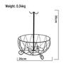Golden Iron Hook Fruit and Snack Basket