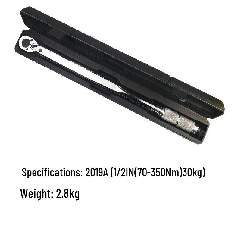 Multi-functional Torque Wrench Set: Chrome Plated 45 Steel, Embossed Scale for Automotive Repair