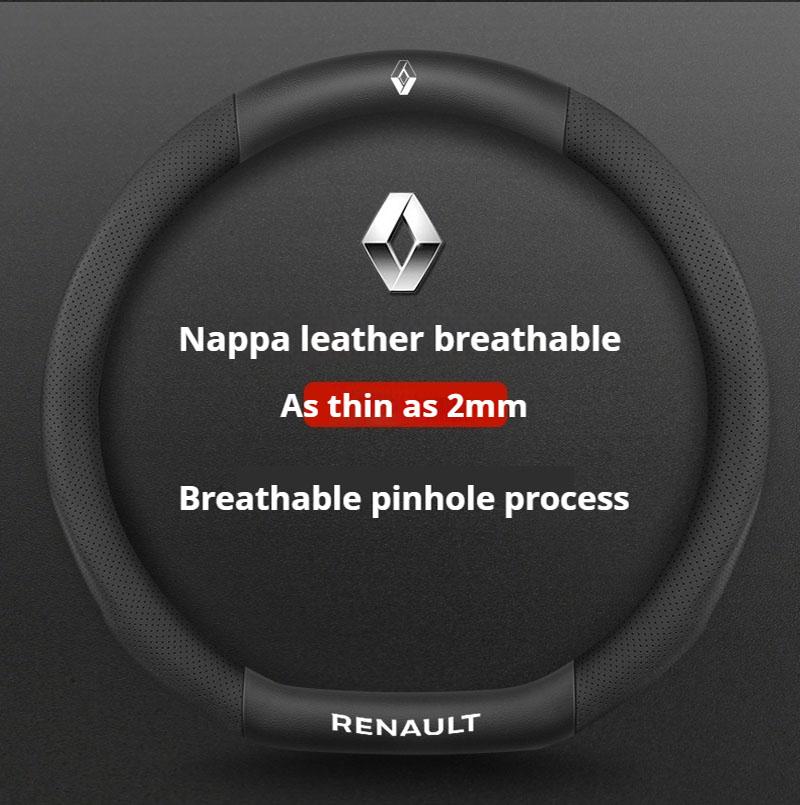 For Renault 2026 New Hub Caps Carbon Fiber Car Steering Wheel Cover For Renault Scenic Clio Laguna 2 3 4 5 Kangoo Fluence Megane