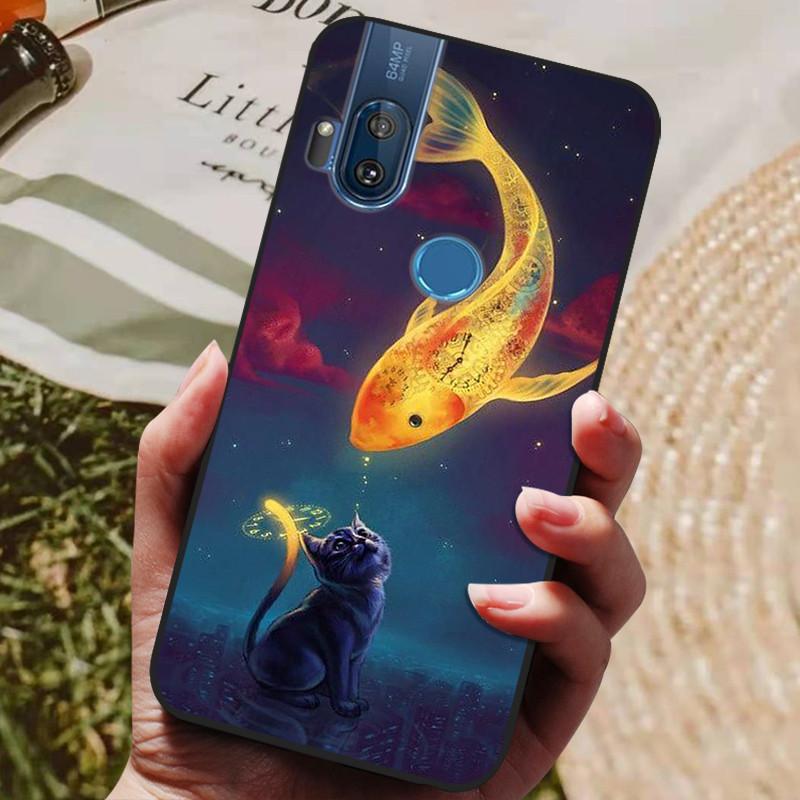 For Moto One Hyper Case Soft Silicone TPU Phone Case For Motorola Moto One Hyper Case Fundas Cover For Moto One Hyper Cover 6.5"
