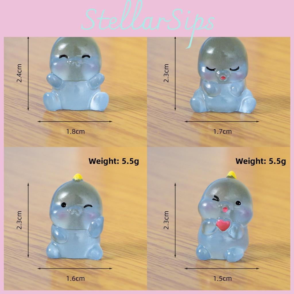 Night Light Resin Dinosaur Ornament For Indoor Gardens And Creative Spaces Decor