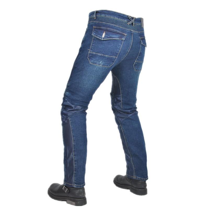 Mens Breathable Mesh Motorcycle Jeans Riding Pants Stretch Abrasion Resistant Biker Trousers