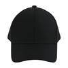 VOBOOM Men Quick Dry Baseball Cap Laser Cut Mesh Ball Curved Brim Snapback Hat Outdoor Running Travel Black Hat