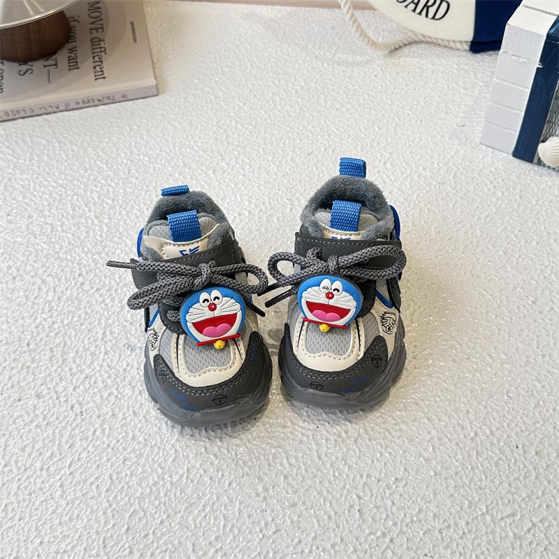 Herbst/Winter 2025 Kleinkind Plus Samt Sportschuhe für Jungen & Mädchen