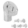 Boat Filler Deck Fill 316 Stainless Steel Easy Filling Keyless   Cover Design for Yacht