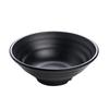 Frosted Black Melamine Ramen Bowl - 8 inch, 5-Pack