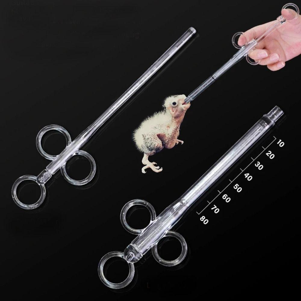 

Мини-шприц для кормления птенцов Пластиковая кормушка для птенцов Инструмент для кормления Птичий шприц для лекарств Попугай