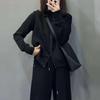 Modischer Langarm-Strickjacke-Sweatshirt Damen Herbst Neu Schlankmachend High-End Oberteil
