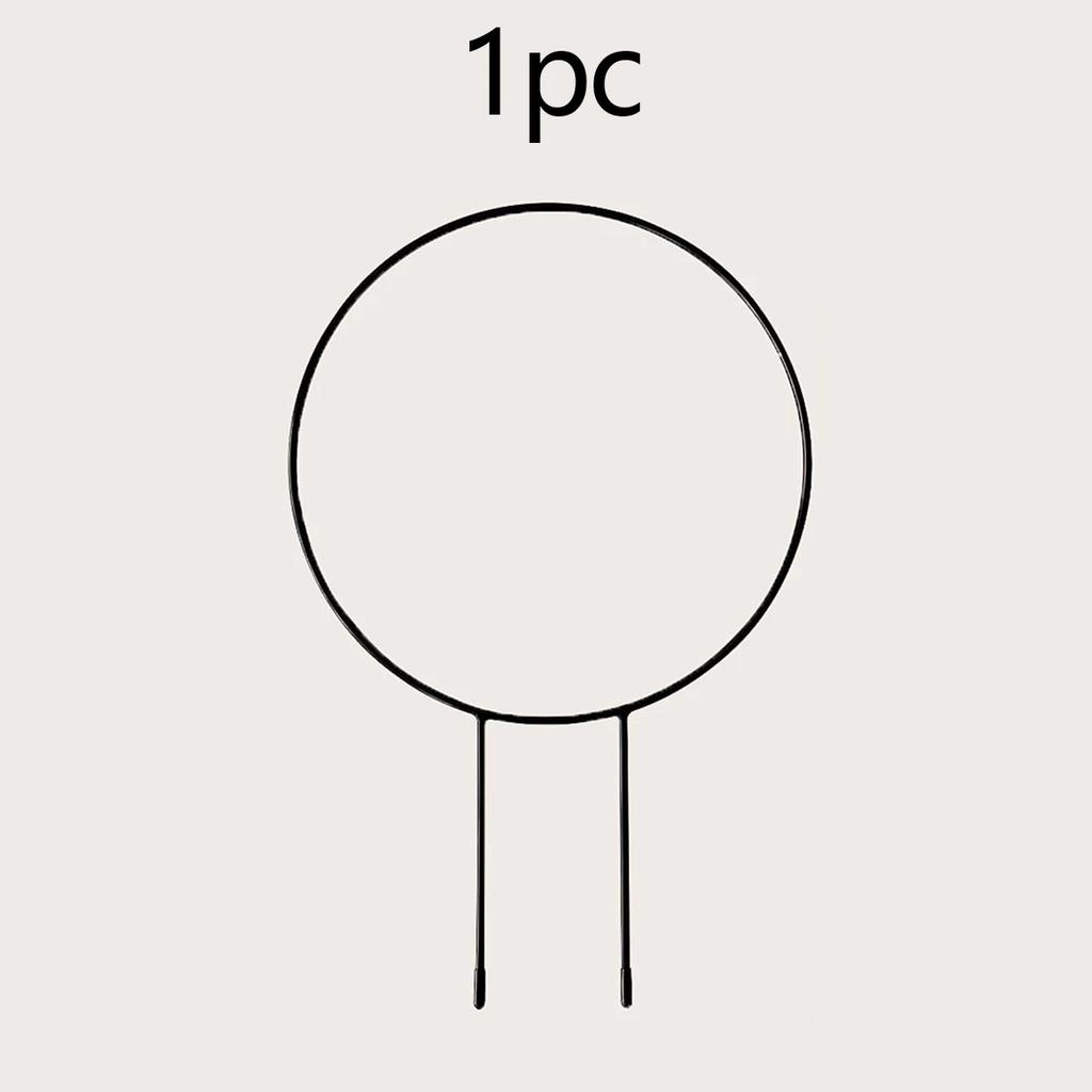 Garden Trellis Iron Climbing Plant Support with Black Rust Proof Coating for Indoor Flower Vine Trellis Plant Accessories