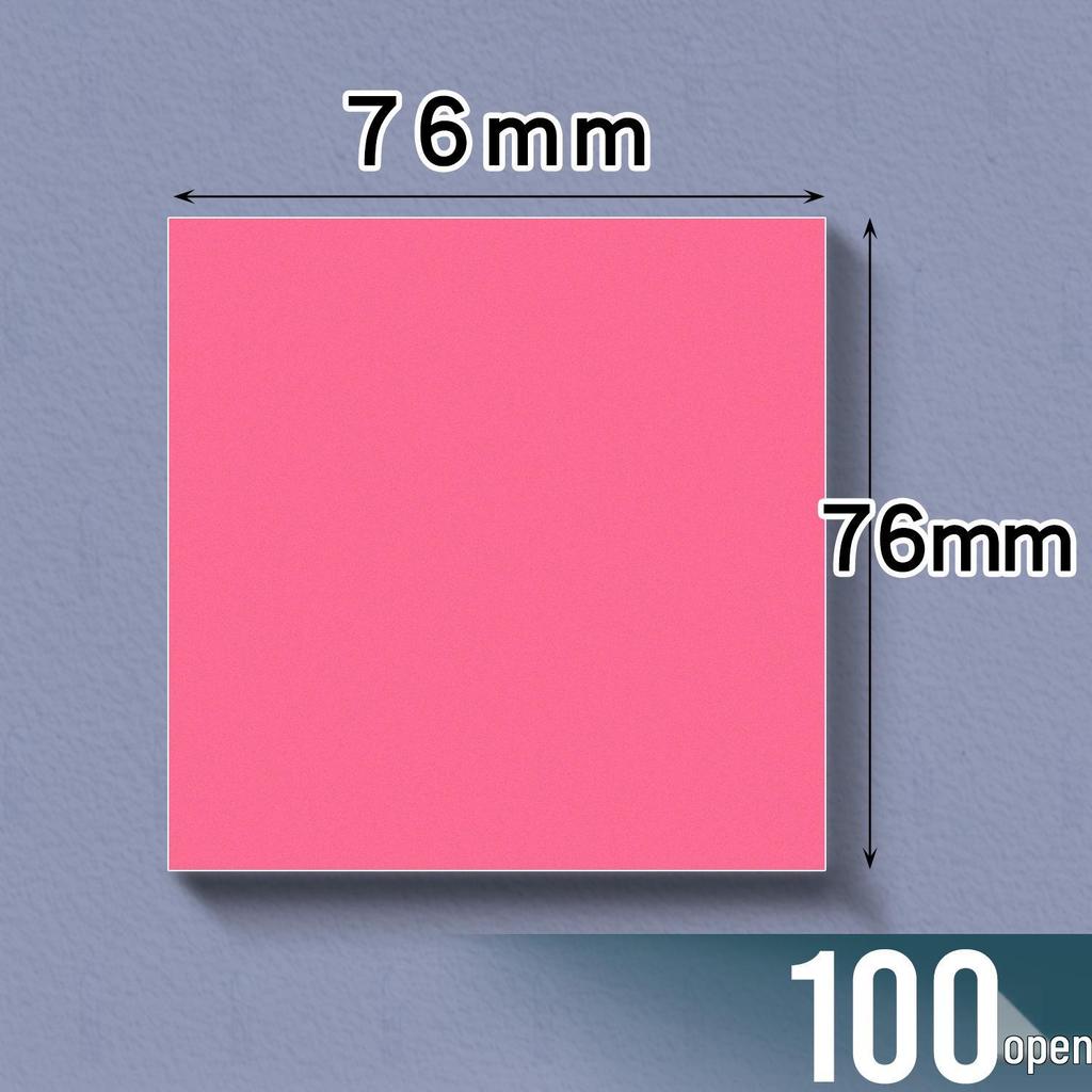 Sticky Notes - High Adhesion, Colorful, 100 Pages, Expandable Message Memo Stickers for Office Use