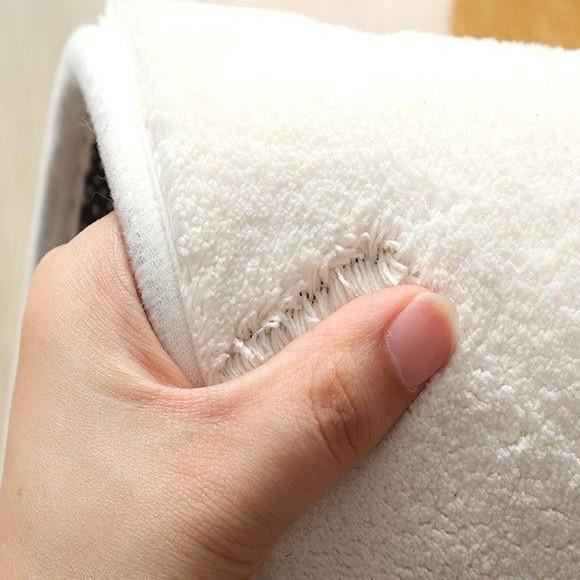 Tapete de Halloween Tapete de banho absorvente de sujeira Antiderrapante Teia de aranha Novo tapete macio de imitação de cashmere