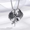 Gothic Pendant Necklace with Chain for Daily Wear and Gift Giving