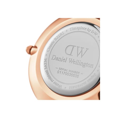 [Official Shop/2-Year Warranty/Authentic Import] Daniel Wellington DW Women's Petite Bondi Watch, 28mm, Stylish, Popular, Cute Leather Watch, Perfect