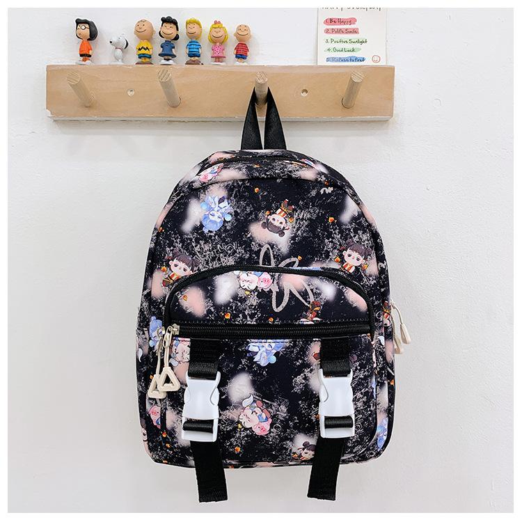 School bag new bag boys and girls 2-5 years old cute cartoon school bag casual versatile backpack tide