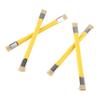 4PCS Double Heads Anti‑Static Hard Brush Mobile Phone Repairing Soldering Cleaning Tool(Yellow )