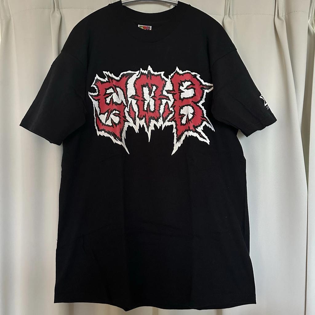T-T-Shirts for Men 90s~00s “SxOxB” Vintage Japanese Hardcore Band T-T-Shirts