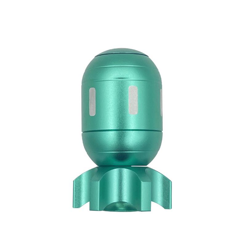 Neue Simulation von kleinem Torpedo-Fingerspitzen-Kreisel Metall Dekompressionsartefakt Kreatives Dekompressions-Rotationsspielzeug