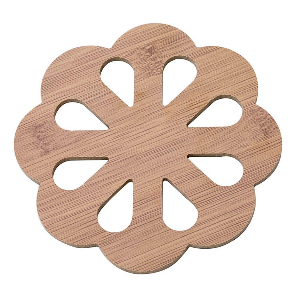 Wooden Non Slip Dining Cup Pot Table Insulation Mat Heat Resistant Pads
