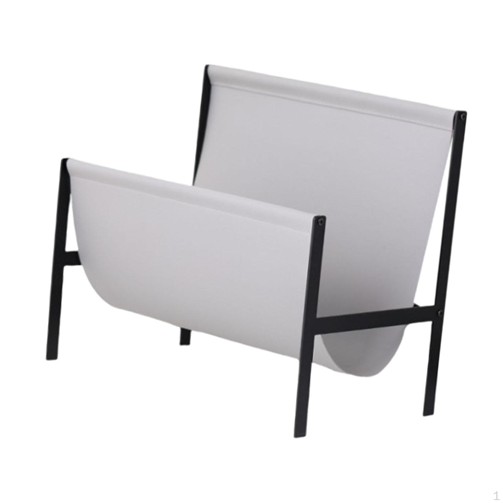 Desktop Magazine Holder Rack Bedroom Multipurpose Basket Standing Newspapers Decor Stable
