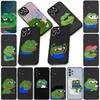 Sad Frog Pepe Funny Casing Phone Cover for Samsung Galaxy A05 A06 A14 A50 A51 A52 A12 A13 A23 A70 A07 A25 A26 M53 A56 Soft Case