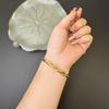 Chinese Style Twist Braid Push-pull Bracelet Light Luxury High-end Jewelry Bracelet