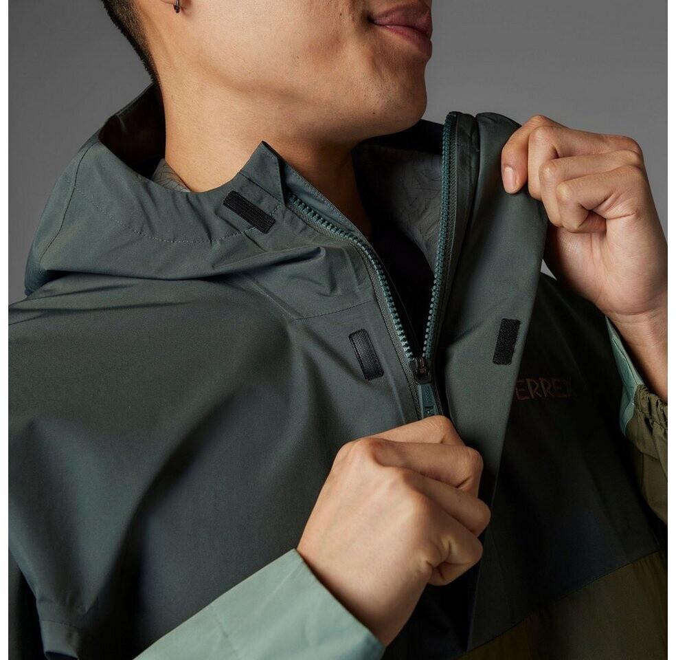 Jacket Adidas Terrex Xploric 2.5L Climaproof Anorak Legend Ivy / Olive Strata / Silver Green (JD8346)